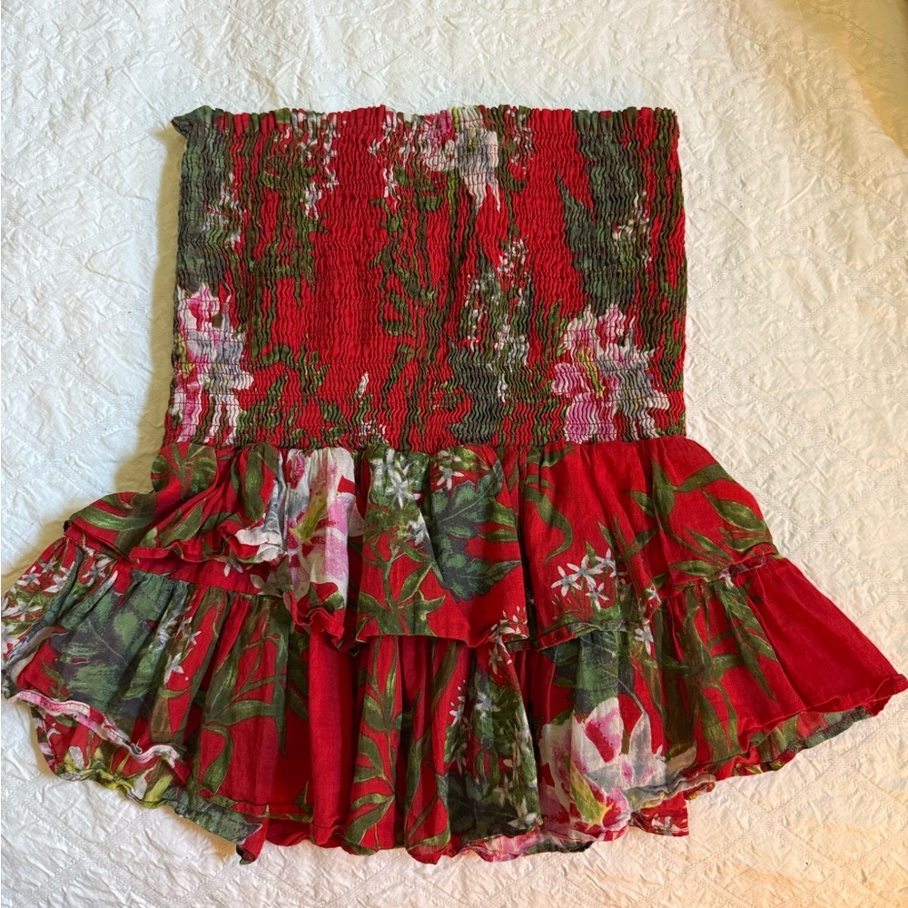 Isabel Marant “Wilma” Skirt • Floral Ruffle Mini • size 36 (EU).